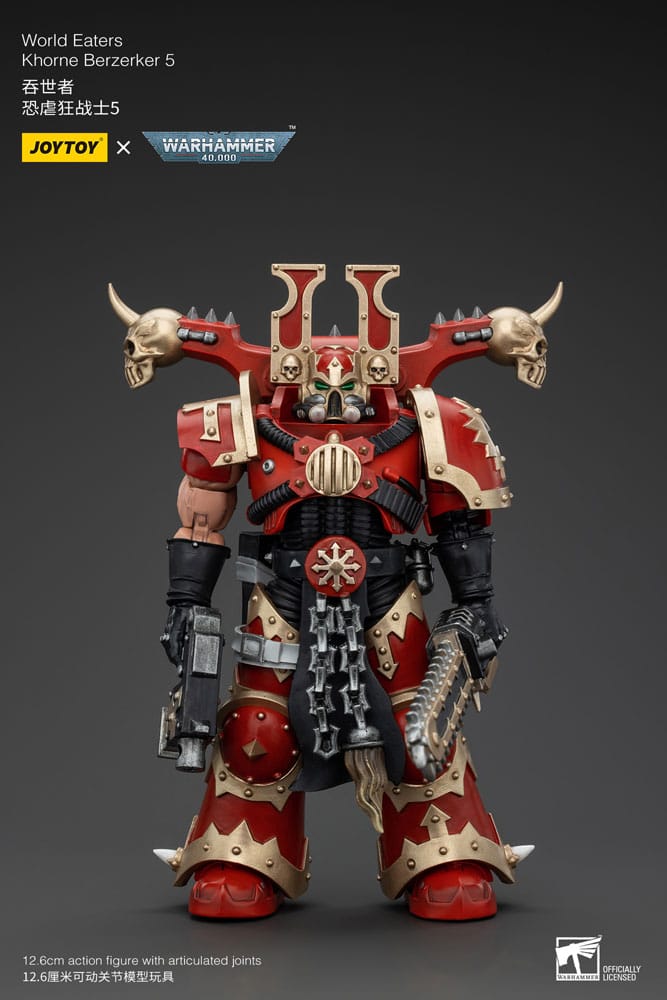Warhammer 40k Action Figure 1/18 World Eaters Khorne Berzerker 5 13 cm Action figures