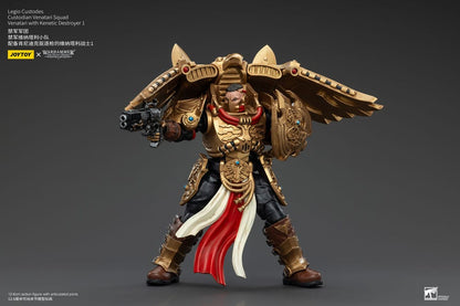 Warhammer The Horus Heresy Action Figure 1/18 Legio Custodes Custodian Venatari Squad Venatari with Kenetic Destroyer 1