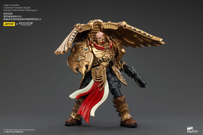 Warhammer The Horus Heresy Action Figure 1/18 Legio Custodes Custodian Venatari Squad Venatari with Kenetic Destroyer 2 13 cm