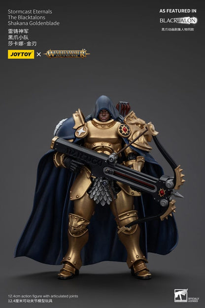 Warhammer Age of Sigmar Actionfigur Stormcast Eternals The Blacktalons Shakana Goldenblade 20 cm Action figures