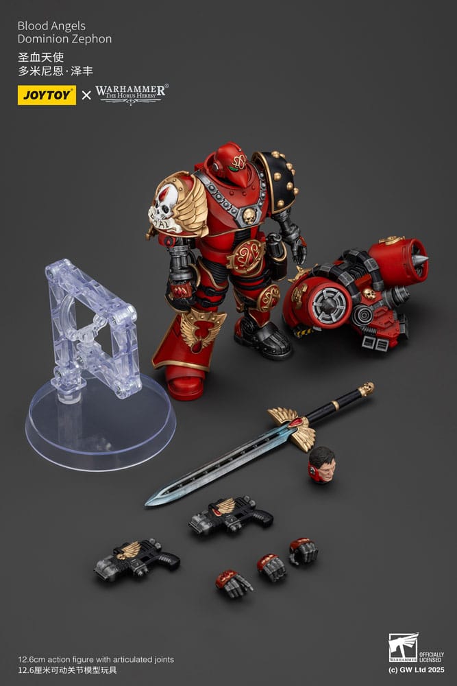 Warhammer The Horus Heresy Action Figure Blood Angels Dominion Zephon 20 cm