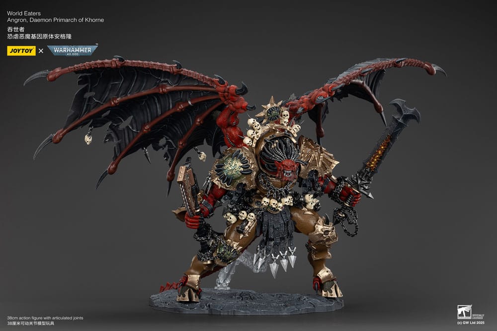 Warhammer 40k Actionfigur World Eaters Angron Daemon Primarch of Khorne 48 cm Action figures