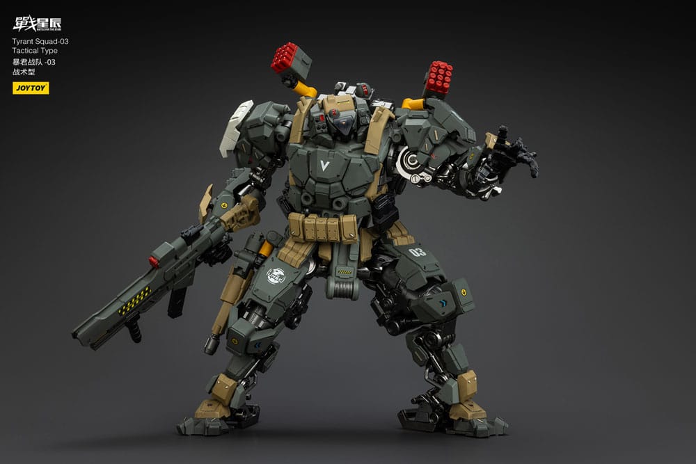 Battle For the Stars Actionfigur Tyrant-03 Tactical Type 36 cm