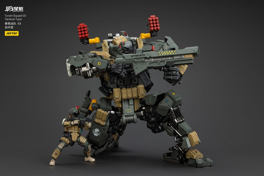 Battle For the Stars Actionfigur Tyrant-03 Tactical Type 36 cm