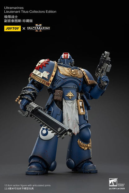Warhammer 40,000: Space Marine 2 Action Figure Ultramarines Lieutenant Titus Collectors Edition 13 cm