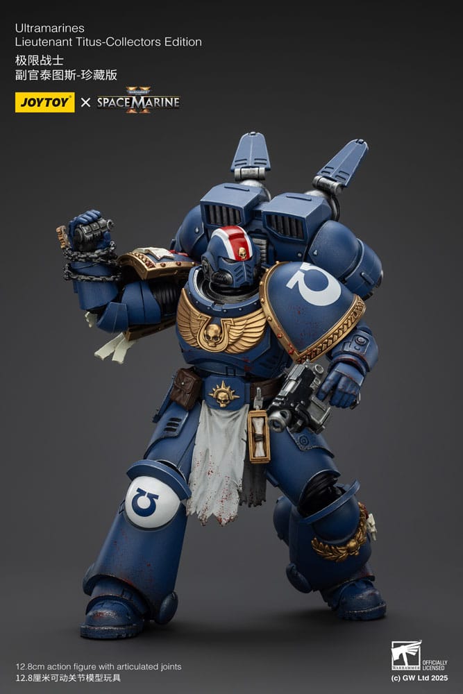 Warhammer 40,000: Space Marine 2 Action Figure Ultramarines Lieutenant Titus Collectors Edition 13 cm