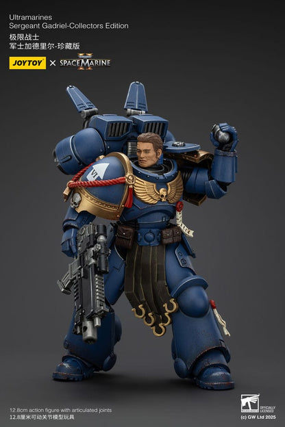 Warhammer 40,000: Space Marine 2 Action Figure Ultramarines Sergeant Gadriel Collectors Edition 13 cm