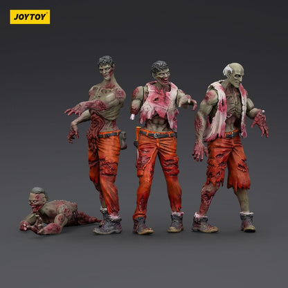 Zombie Dark Source Action Figures 4-Pack Mechanic Team 8 cm