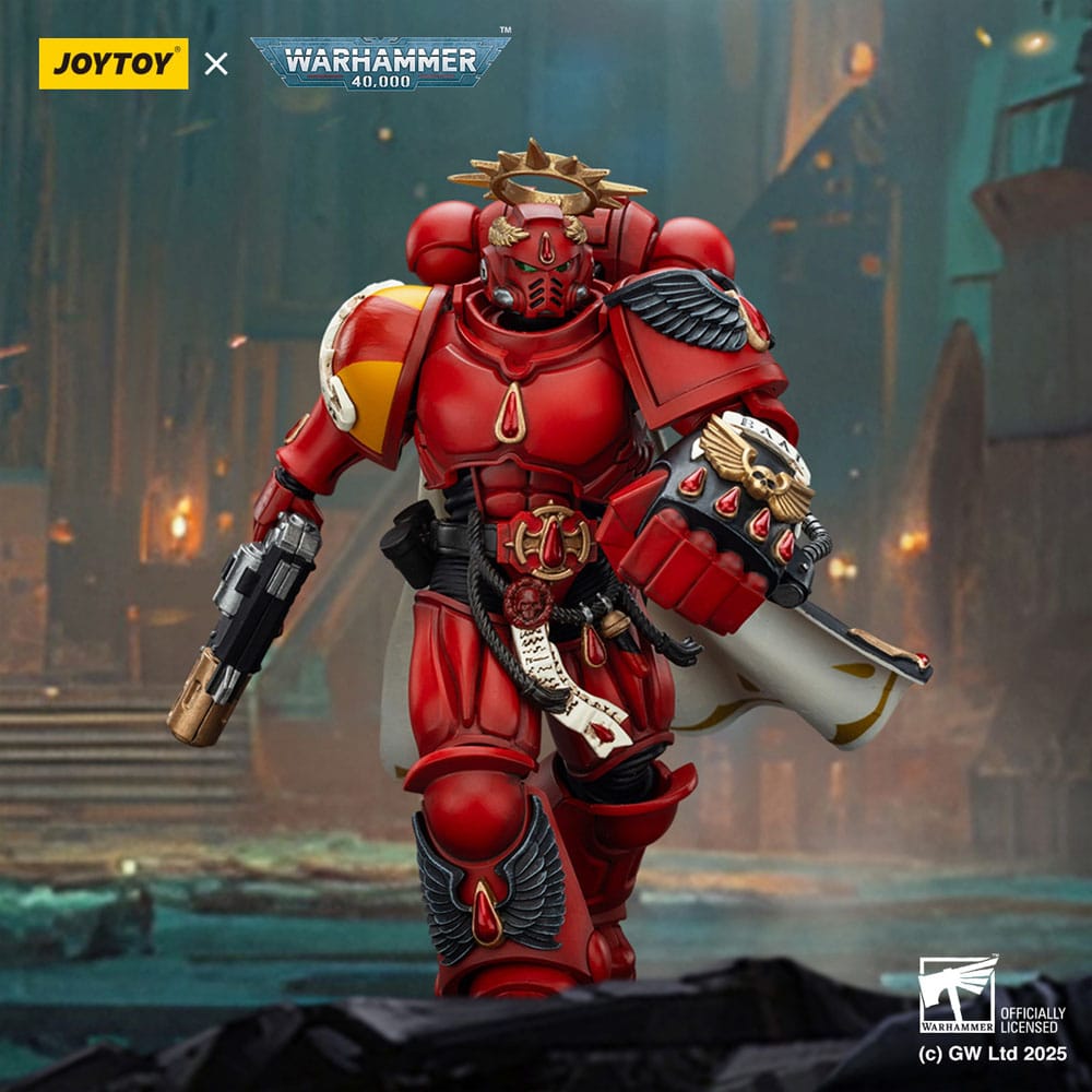 Warhammer 40,000: Combat Patrol Blood Angels Action Figure Captain with Inferno Pistol & Power Fist 20 cm