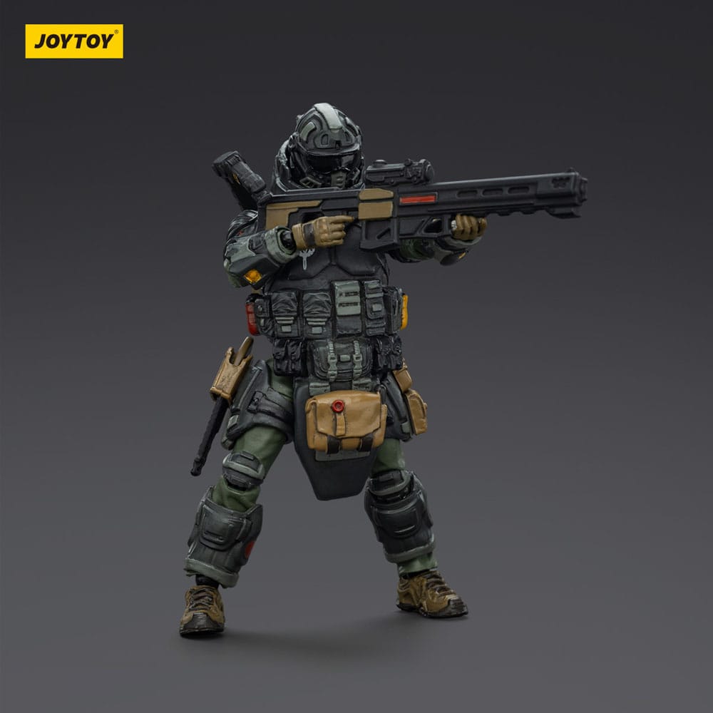 Steel Ride Corps Dark Source Action Figur Assaulter Volok 7 cm