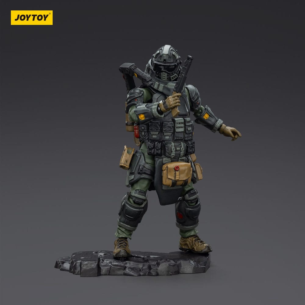 Steel Ride Corps Dark Source Action Figur Assaulter Volok 7 cm