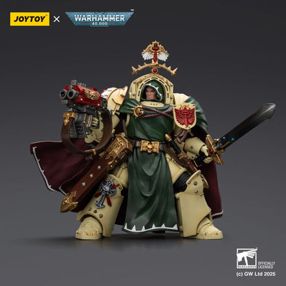 Warhammer 40,000: Dark Angels Action Figure Belial Grand Master of The Deathwing With the Sword of Silence and Storm Bolter 14 cm