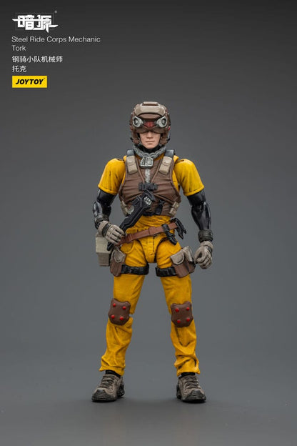 Steel Ride Corps Dark Source Action Figur Mechanic Tork 7 cm