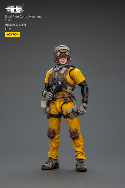 Steel Ride Corps Dark Source Action Figur Mechanic Tork 7 cm