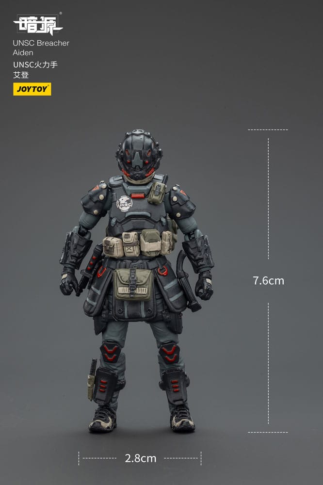UNSC Dark Source Action Figur Breacher Aiden 7 cm