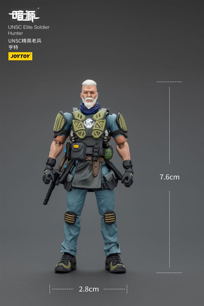 UNSC Dark Source Action Figure Elite Soldier Hunter 7 cm - [New]