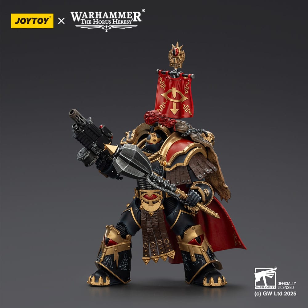 Warhammer 40,000: Sons of Horus Action Figure Legion Cataphractii Praetorwith Combi-Melta and Power Maul 14 cm