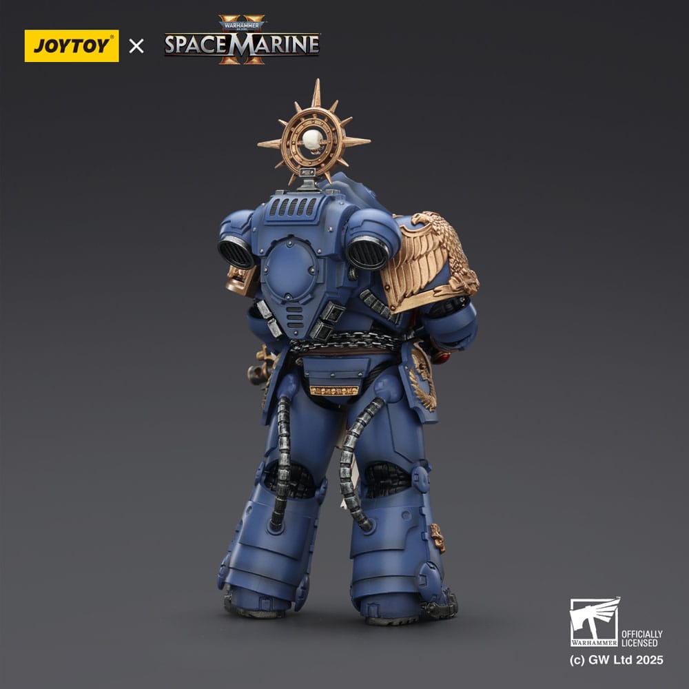Warhammer 40,000: Space Marine 2 Action Figure Ultramarines Heavy Relic Primus Armor with Heavy Relic Bolt Rifle 13 cm