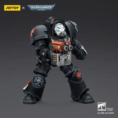 Warhammer 40,000 Action Figure Black Templars Terminator 2 with Power Fist and Storm Bolter 14 cm