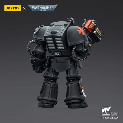 Warhammer 40,000 Action Figure Black Templars Terminator 2 with Power Fist and Storm Bolter 14 cm