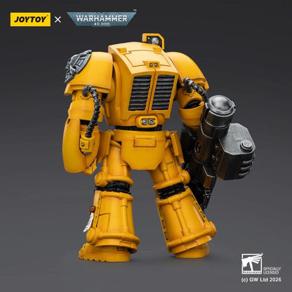 Warhammer 40,000 Action Figure Imperial Fists Terminator 3 with Power Fist and Assault Cannon 14 cm