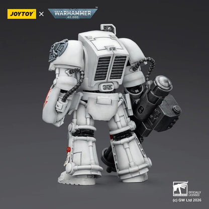 Warhammer 40,000 Action Figure White Scars Terminator 3 with Power Fist and Assault Cannon 14 cm