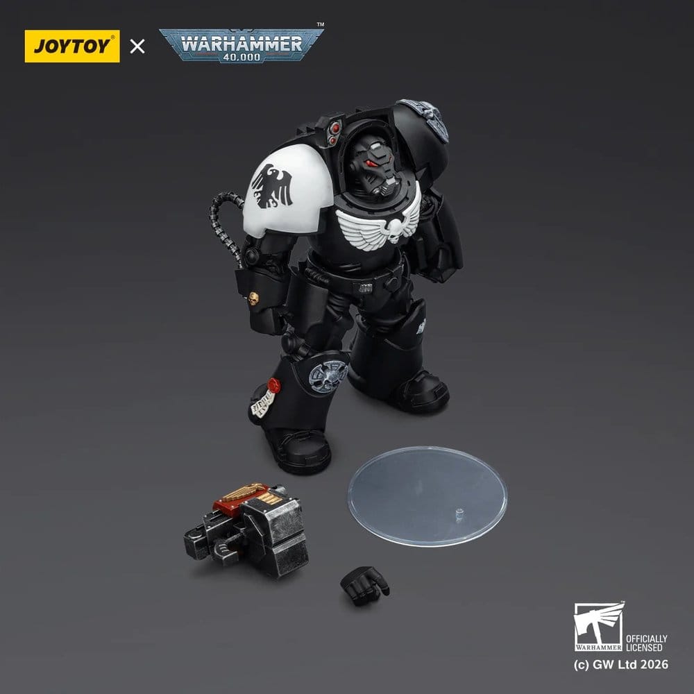 Warhammer 40,000 Action Figure Raven Guard Terminator 2 with Power Fist and Storm Bolter 14 cm