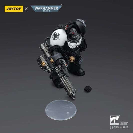 Warhammer 40,000 Action Figure Raven Guard Terminator 3 with Power Fist and Assault Cannon 14 cm