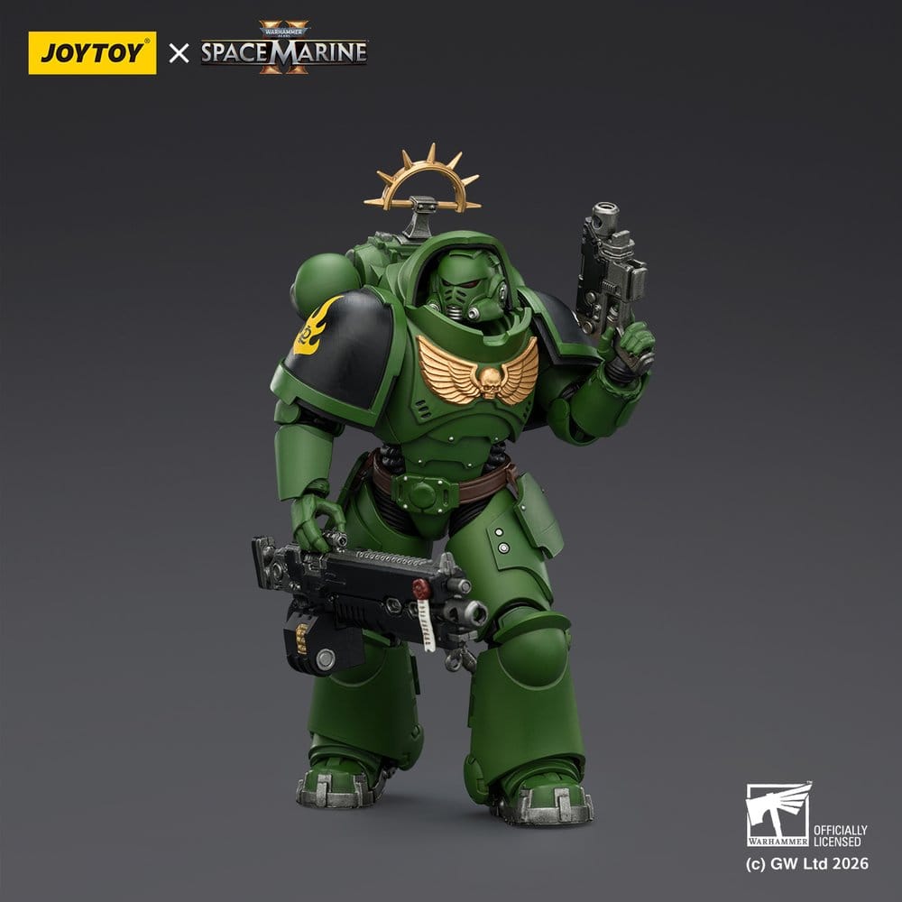 Warhammer 40,000 Action Figure Game Edition Salamanders Heavy Intercessor 13 cm