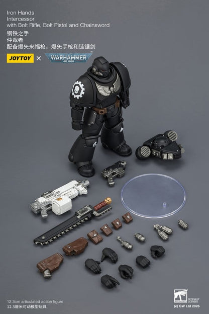 Warhammer 40,000 Action Figure Iron Hands Intercessor 12 cm