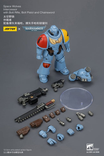 Warhammer 40,000 Action Figure Space Wolves Intercessor 12 cm
