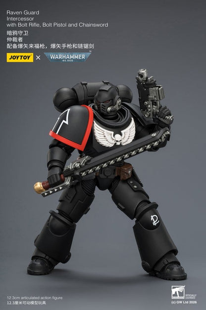 Warhammer 40,000 Action Figure Raven Guard Intercessor 12 cm