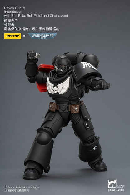 Warhammer 40,000 Action Figure Raven Guard Intercessor 12 cm