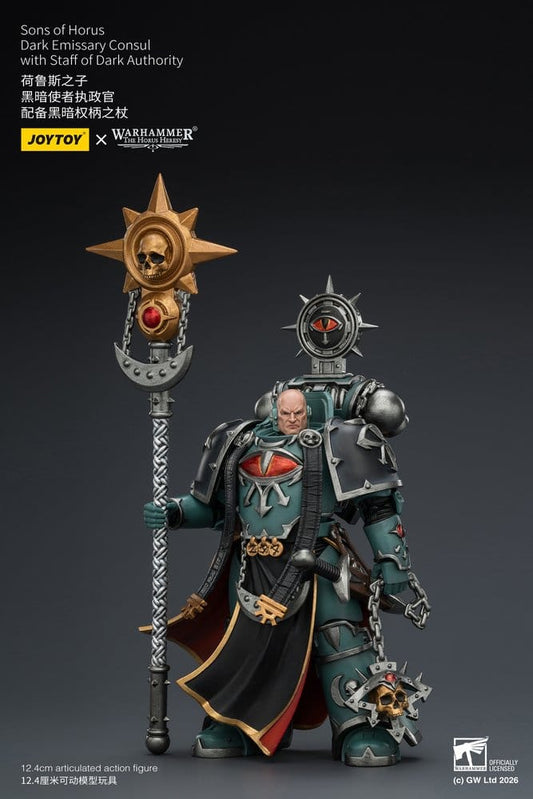 Warhammer The Horus Heresy Action Figure Sons of Horus Dark Emissary Consul 12 cm