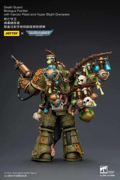 Warhammer 40,000 Action Figure Death Guard Biologus Putrifier 12 cm