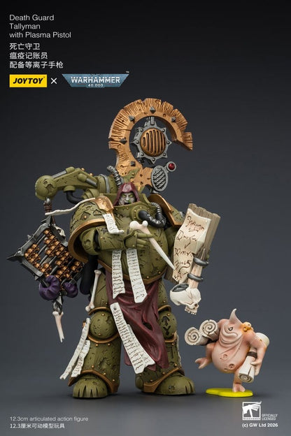 Warhammer 40,000 Action Figure Death Guard Tallyman 12 cm