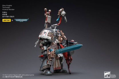 Warhammer 40k Action Figure 1/18 Grey Knights Terminator Incanus Neodan 13 cm