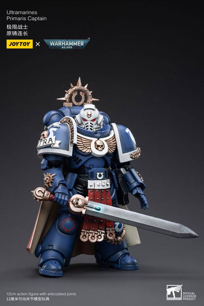 Warhammer 40k Action Figure 1/18 Ultramarines Primaris Captain 12 cm Action figures