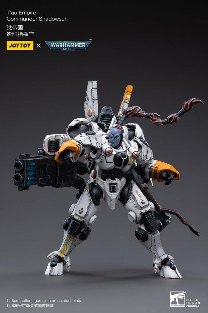 Warhammer 40k Action Figure 1/18 T’au Empire Commander Shadowsun 15 cm Action figures