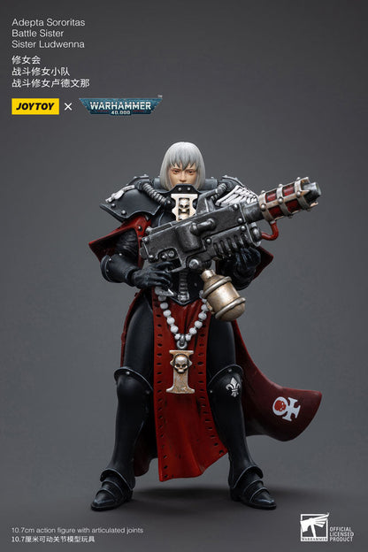 Warhammer 40k Action Figure 1/18 Adepta Sororitas Battle Sister Sister Ludwenna 10 cm Action figures
