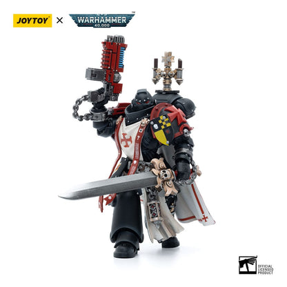 Warhammer 40k Action Figure 1/18 Black Templars Sword Brethren Brother Lombast 12 cm Action figures