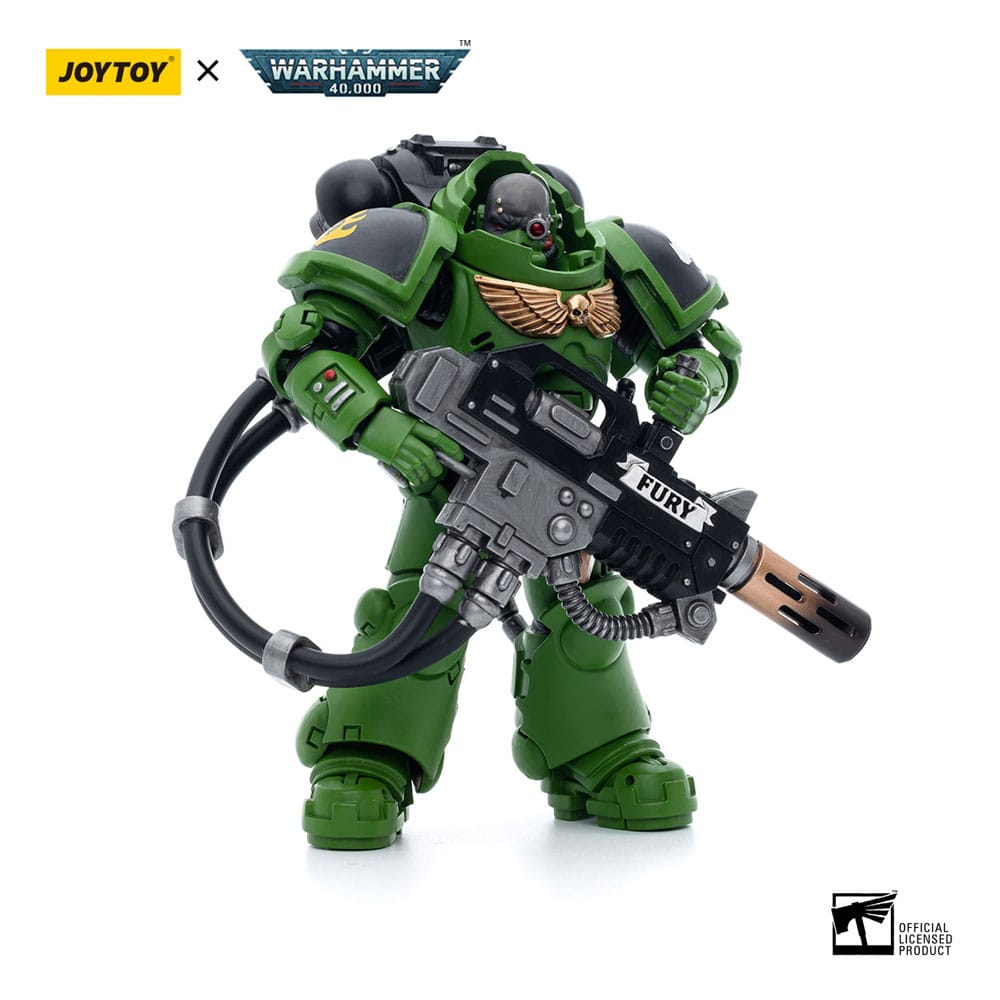 Warhammer 40k Action Figure 1/18 Salamanders Eradicators Sergeant Bragar 12 cm Action figures