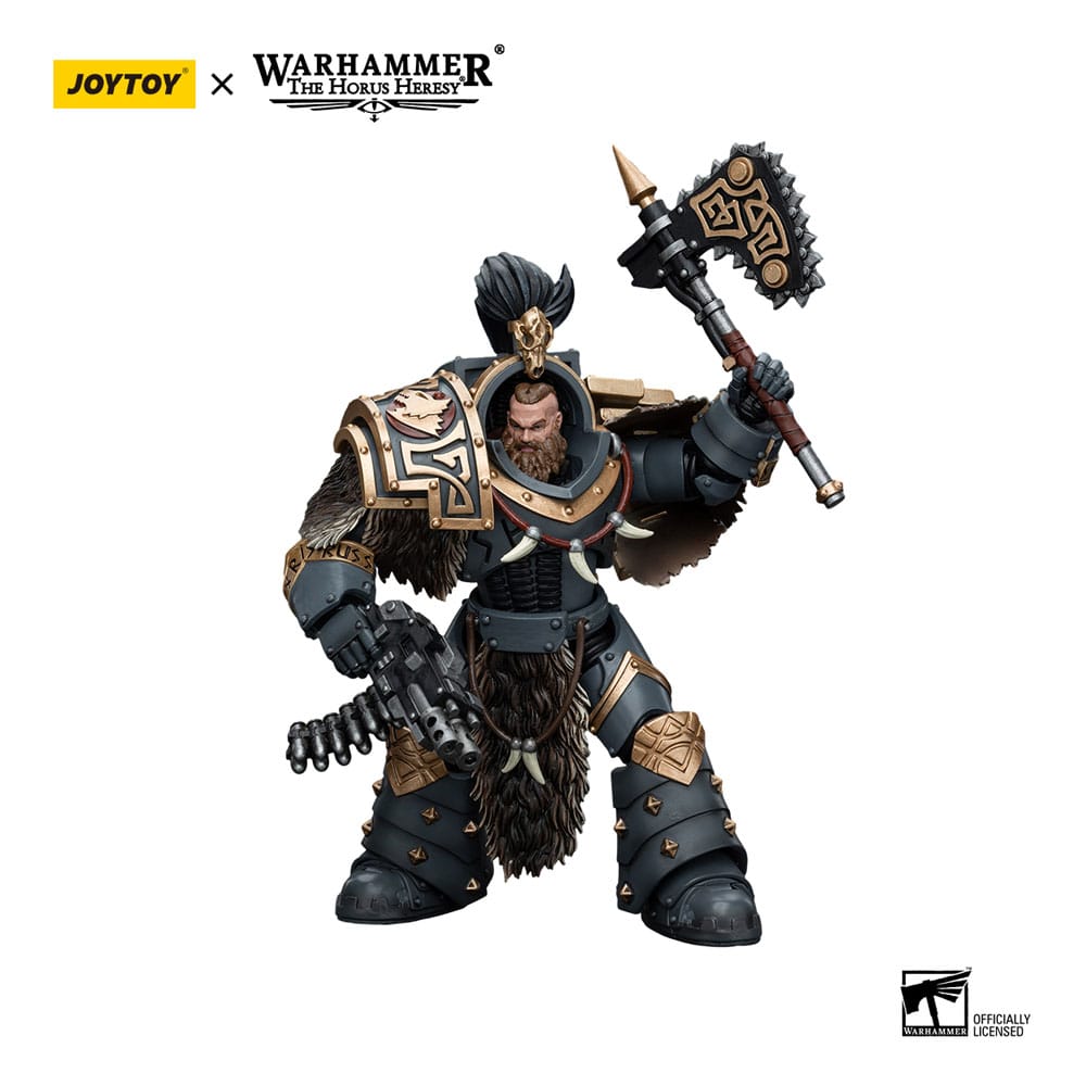 Warhammer The Horus Heresy Action Figure 1/18 Space Wolves Varagyr Wolf Guard Squad Varagyr Terminator 4 12 cm Action