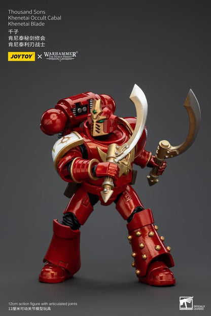 Warhammer The Horus Heresy Action Figure 1/18 Thousand Sons Khenetai Occult Cabal Khenetai Blade 12 cm Action figures