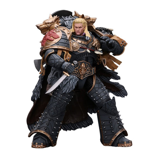 Warhammer The Horus Heresy Action Figure 1/18 Space Wolves Leman Russ Primarch of the VIth Legion 12 cm Action figures