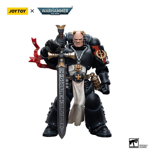 Warhammer 40k Action Figure 1/18 Black Templars Emperor’s Champion Bayard’s Revenge 12 cm Action figures