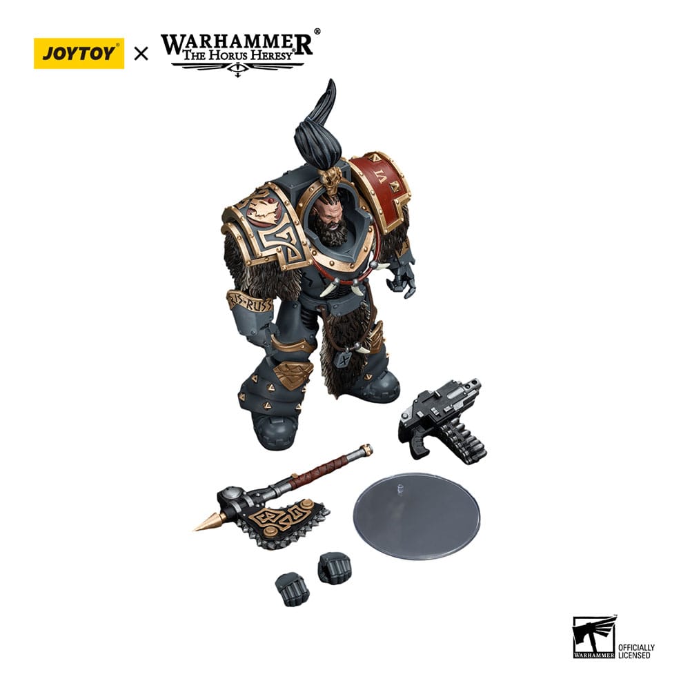 Warhammer The Horus Heresy Action Figure 1/18 Space Wolves Varagyr Wolf Guard Squad Varagyr Thegn 12 cm Action figures