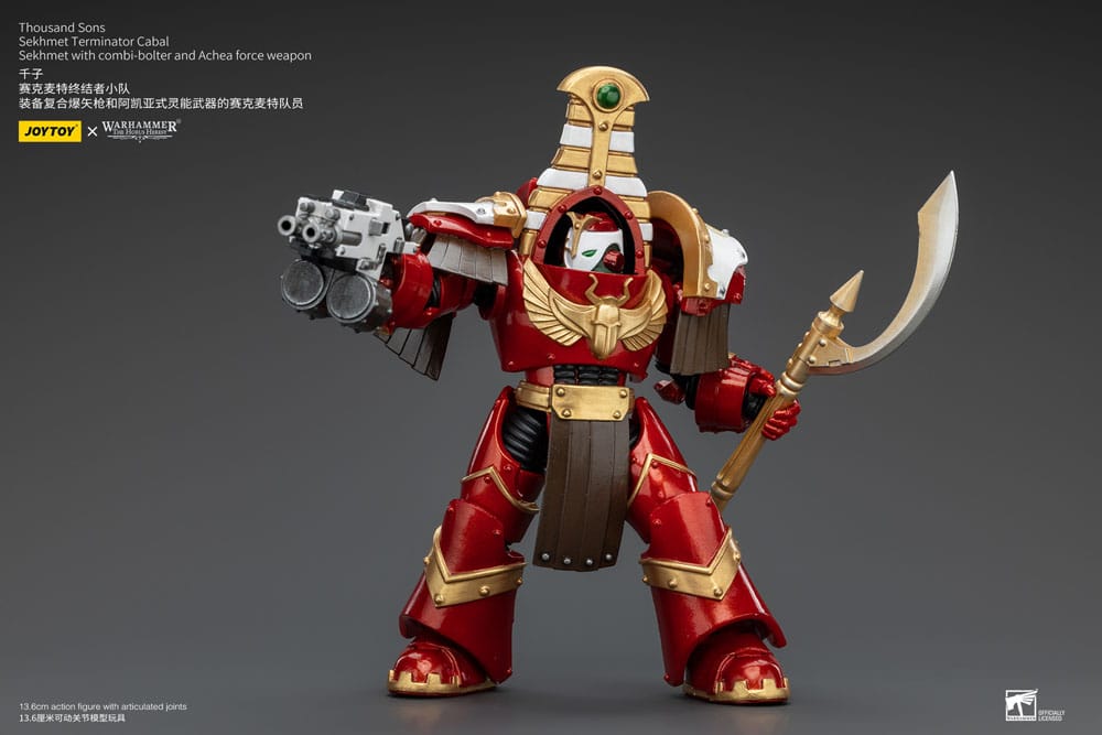 Warhammer The Horus Heresy Action Figure 1/18 Thousand Sons Sekhmet Terminator Cabal Sekhmet with Combi-Bolter and