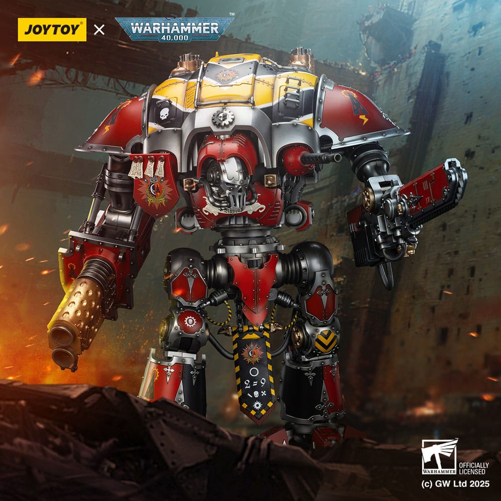 Warhammer 40,000: Space Marine 2 Action Figure Imperial Knights House Raven Knight Errant 56 cm