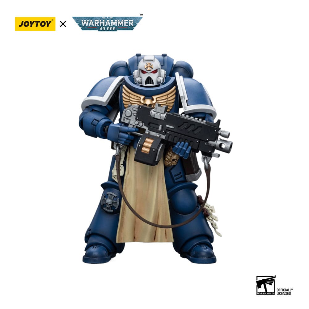 Warhammer 40k Action Figure 1/18 Ultramarines Sternguard Veteran with Auto Bolt Rifle 12 cm